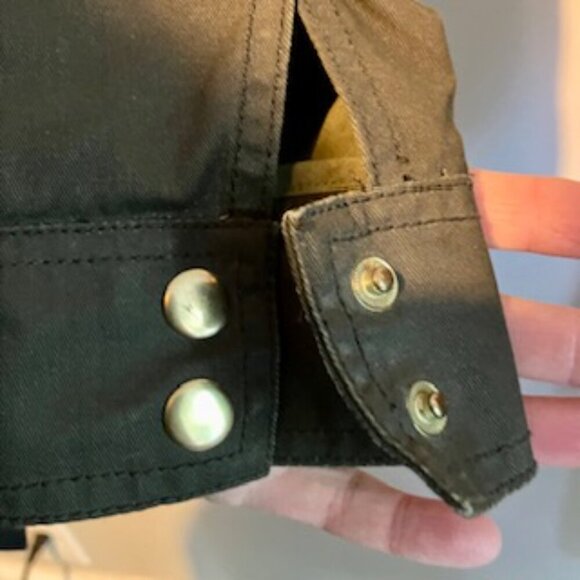 J. Crew Relaxed Boyfriend Field Jacket, Mossy Brown size small - Picture 7 of 7